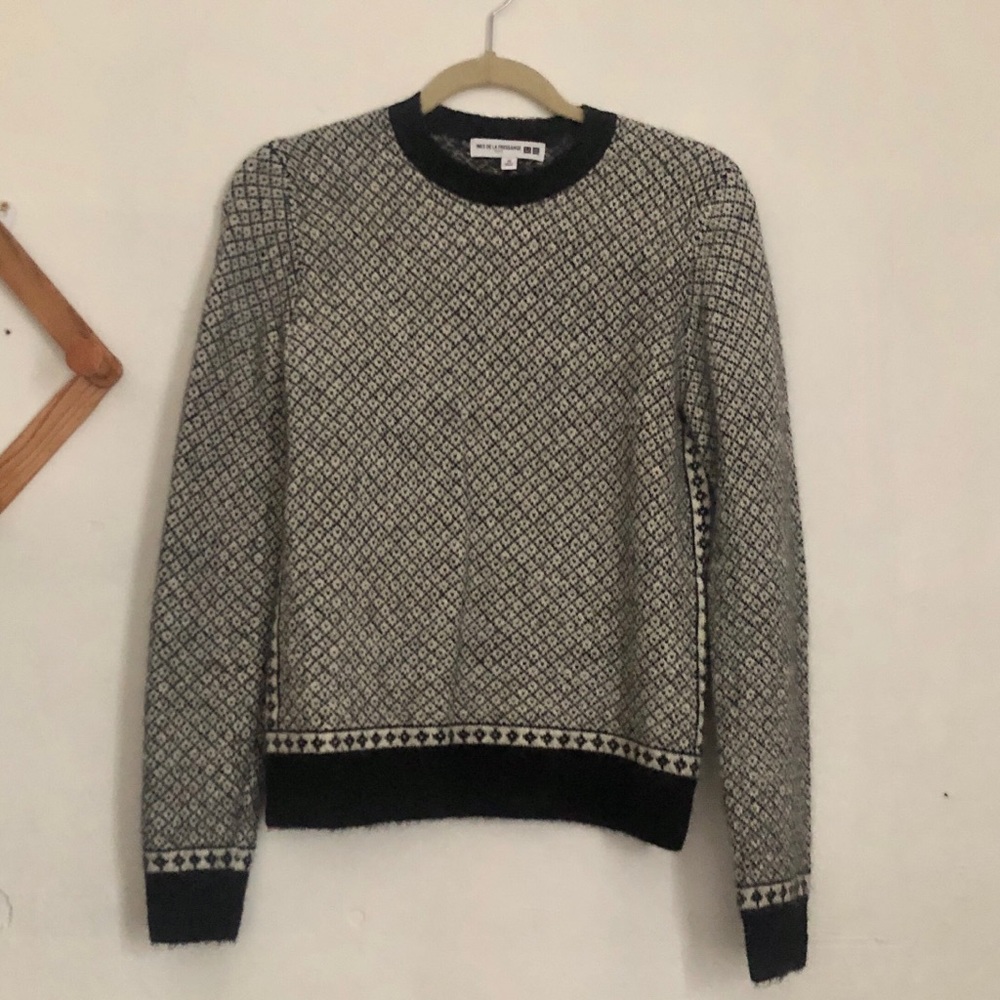 Ines de la Fressange x UNIQLO Jacquard Sweater